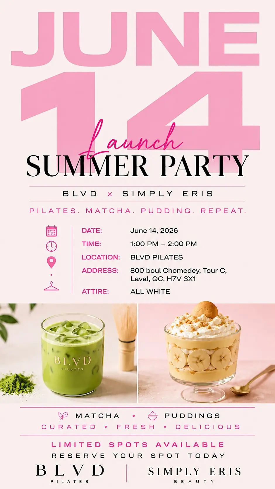 Launch Summer Party — affiche de l’événement