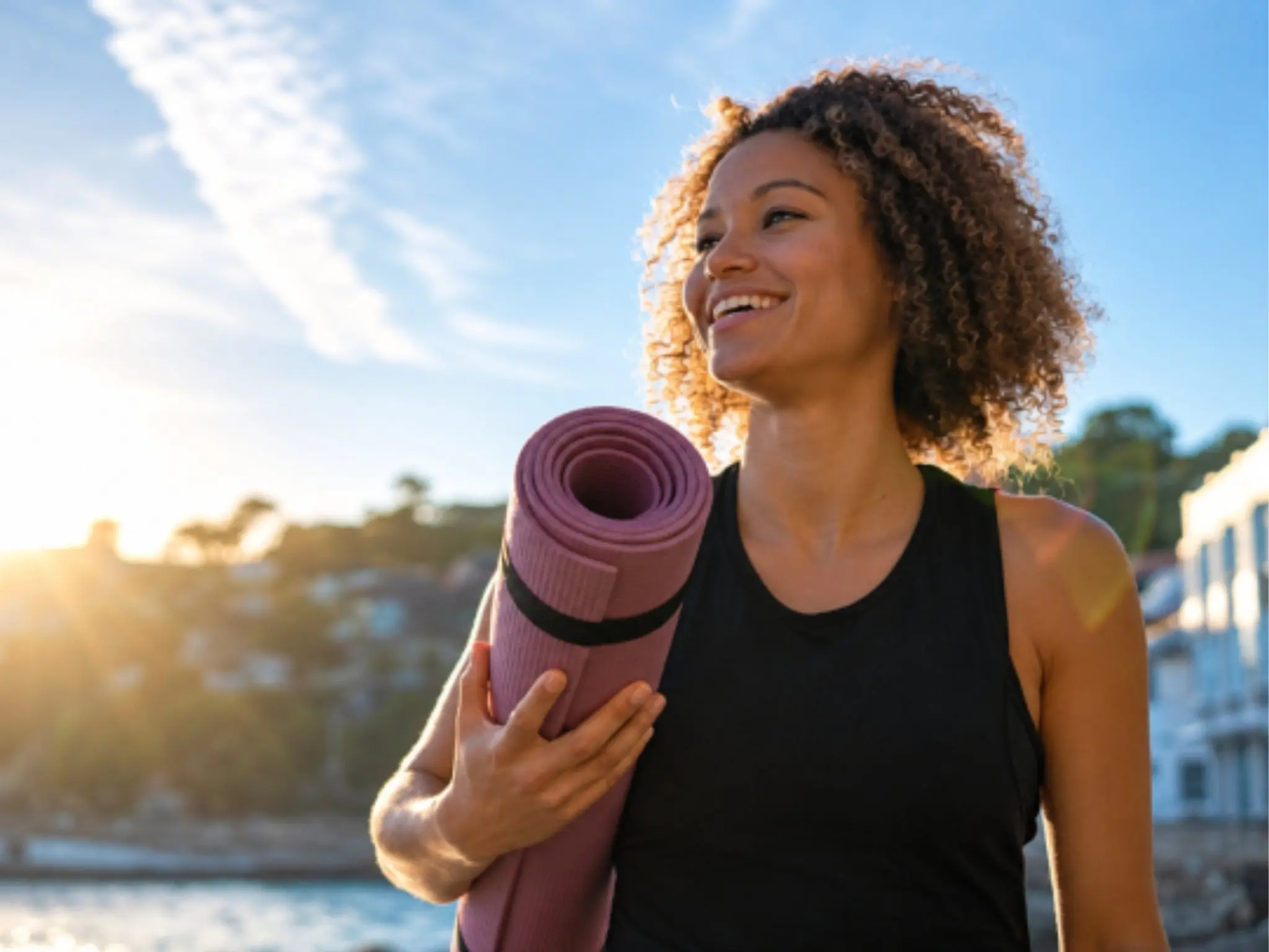 Participantes au voyage Pilates BLVD